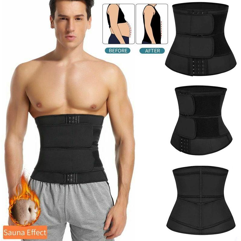 Waist Trainer Menwomen Cincher Trimmer Sweat Belt Fitness Body Shapewear Shaper