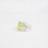 Green Peridot Gemstone 925 Sterling Silver Jewelry Handmade Ring Gift For Mother CZR-3-10