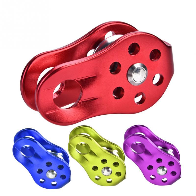 M32 Aluminium Alloy Heavy Duty Single Swivel Single Pulley Block Durable for Climbing Hauling Transporting for Climbing Safety Equipment M32 Aluminium Alloy Heavy Duty Single Swivel Single Pulley Block Durable for Climbing Hauling Transporting for Climbing Safety Equipment