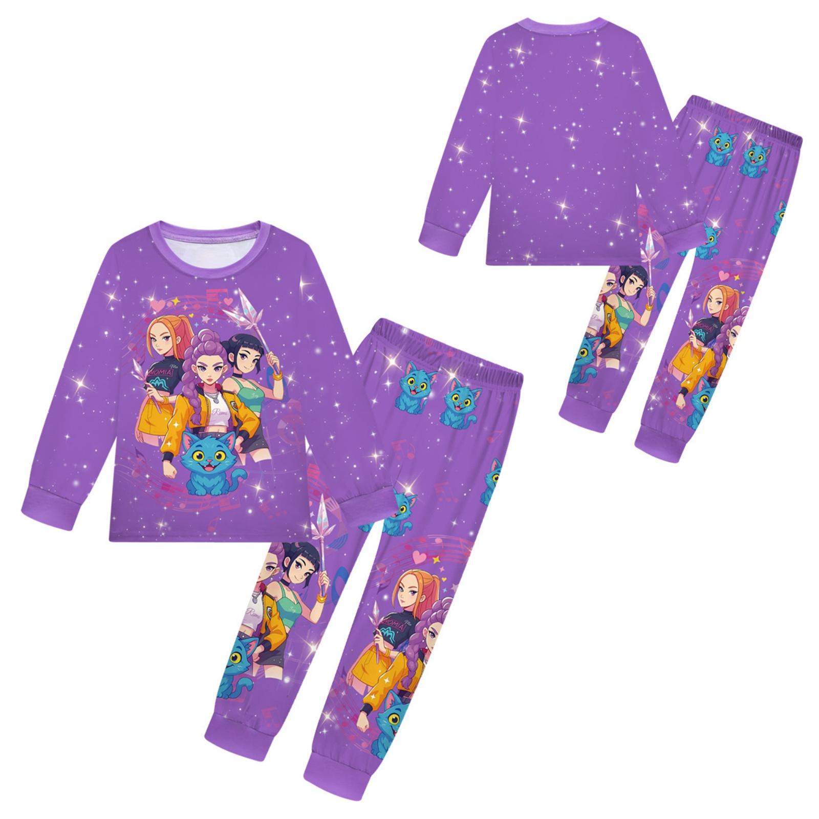 

Детский костюм ведьмы для девочек с принтом, брючный костюм с длинным рукавом 160