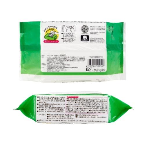 Toothbrushing tissue, 90 sheets, Habinurse Clean Smile, Refreshing mint scent, Nursing care, Oral care, Adult Toothbrushing sheet, For the elderly, Di