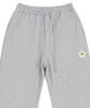 GRAVER [Unisex] Flower Dot Embroidered Sweat Jogger Pants_Gray