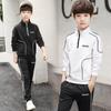Spring Autumn Teenager Boys Clothing Sets Child Letter Sweatshirt + Pants 2 Pieces Set Kids Tracksuit