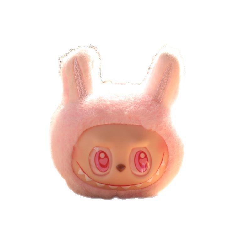 Cute Rabbit Plush Keychain Pp Cotton Stuffed Short Plush For Kids Gift