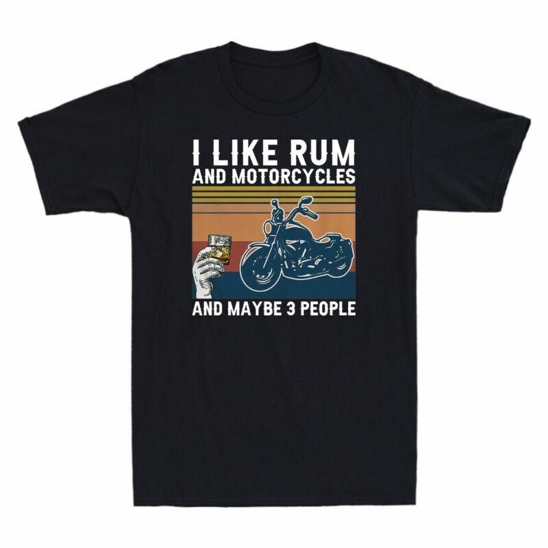 People Funny Unisexs And I Vintage Like 3 Rum And Maybe Tshirt Motorcycles Gift S