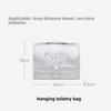 Style Large Capacity Travel Wash Bag With Divided Sections And Waterproof Tpu Lining