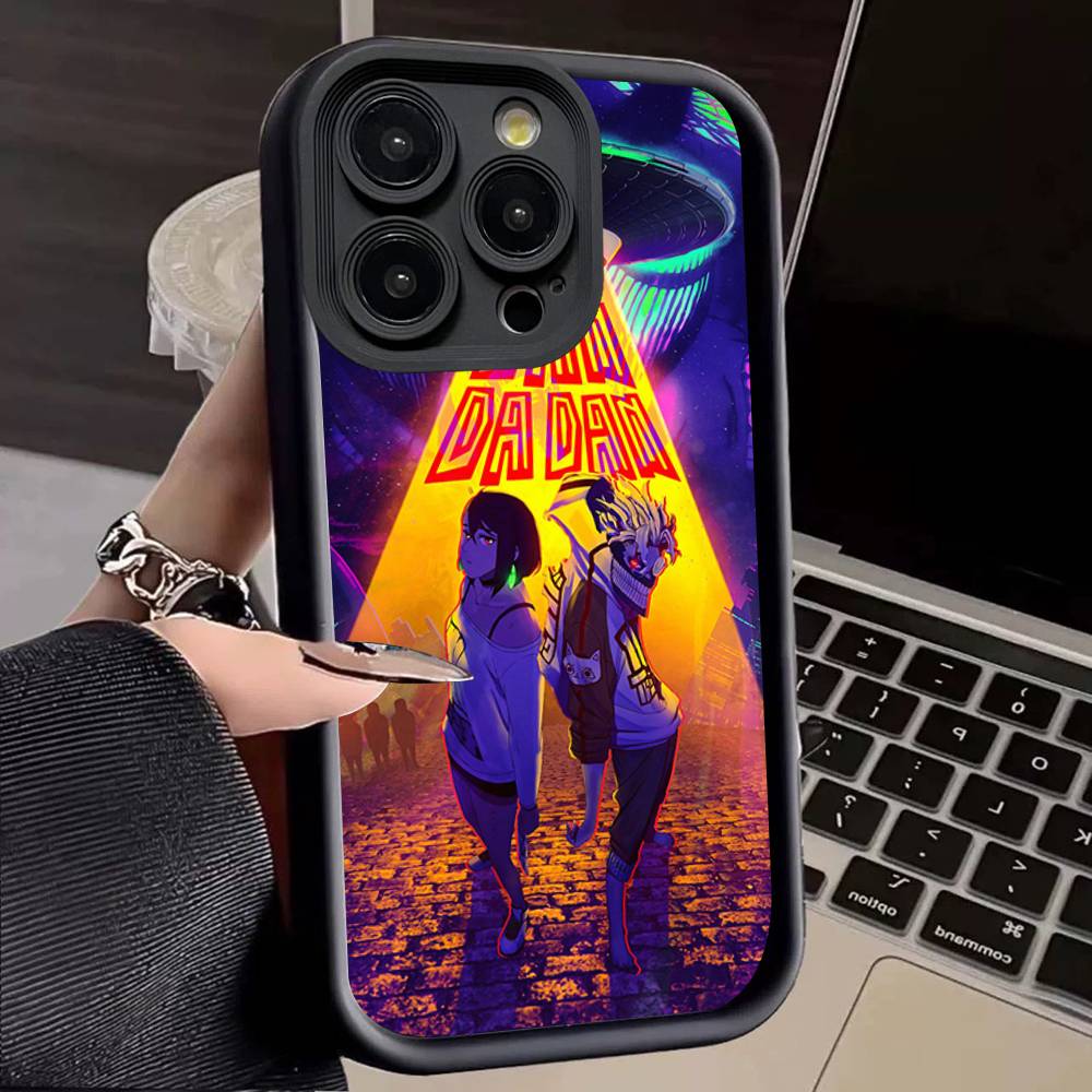 Adventure Anime Dandadan Phone Case For IPhone 17 16 15 14 13 12 11 Pro Max Mini Plus Soft TPU Back Cover