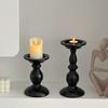 Roman Column Retro Style Aromatherapy Candle Holder for Dining Table Decor