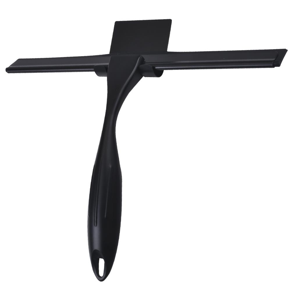 Stainless Steel Shower Wiper Window Squeegee Wiper All-purpose Glass Mirror Scraper Cleaning Household Hotel Tools Golden Black