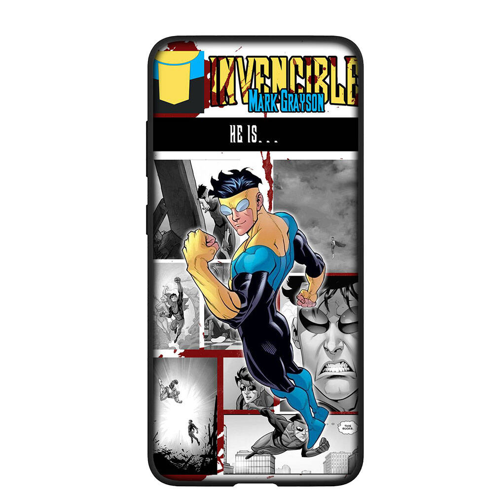 Phone Case for iPhone 17 16 15 Plus Huawei P30 P20 Lite Redmi Note 14 12 11 13 Pro Max OPPO A60 A80 A40 A18 A38 A54 Anime I-Invincibles Collage Cover