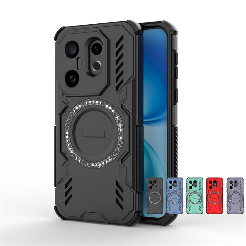 For Vivo S30 Pro Mini Case For Vivo S30 Pro Mini Anti-knock Magnetic Adsorption Wireless Charge Cover For Vivo S30 Pro Mini Case