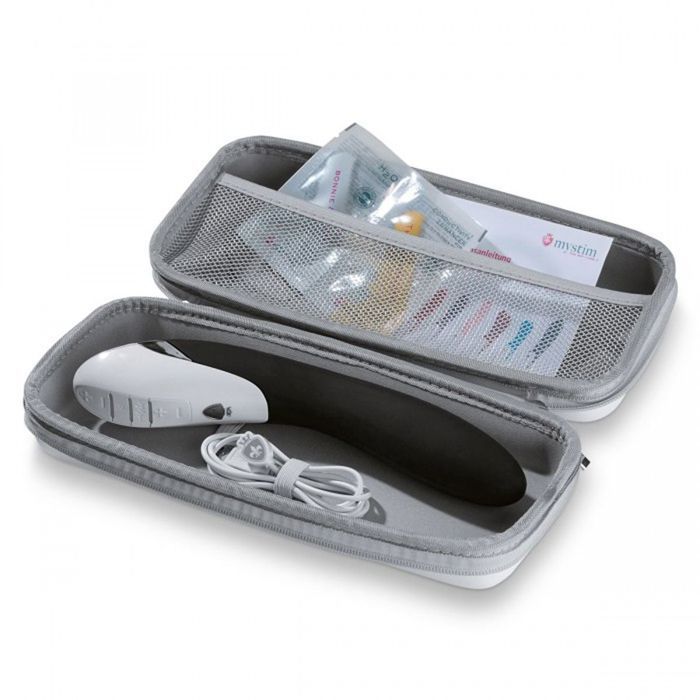 Vibromasseur rechargeable - Mystim - Electric Eric - Noir - 27cm - 2 moteurs E-Stim