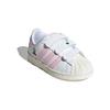 Adidas Originals Superstar Breathable Comfortable Durable Low-Top Kids Skate Shoes Pink Kids Sneaker IE8250