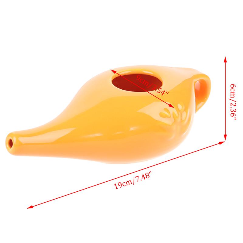 Limpeza de Neti Pot Lavagem Nasal Trocador com Material Cerâmico Irrigador Nasal Oral