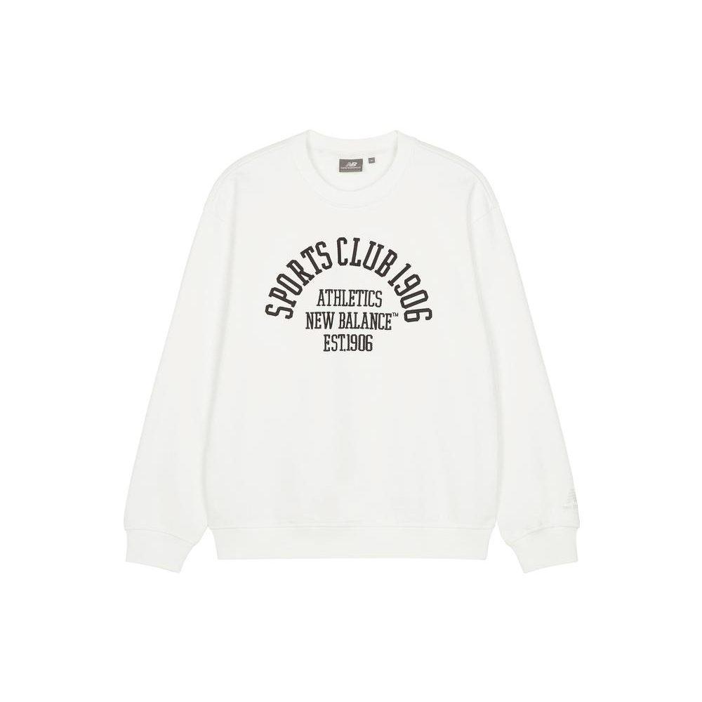 New Balance Sport Club Sweatshirt Unisex White 5CD38491-IV