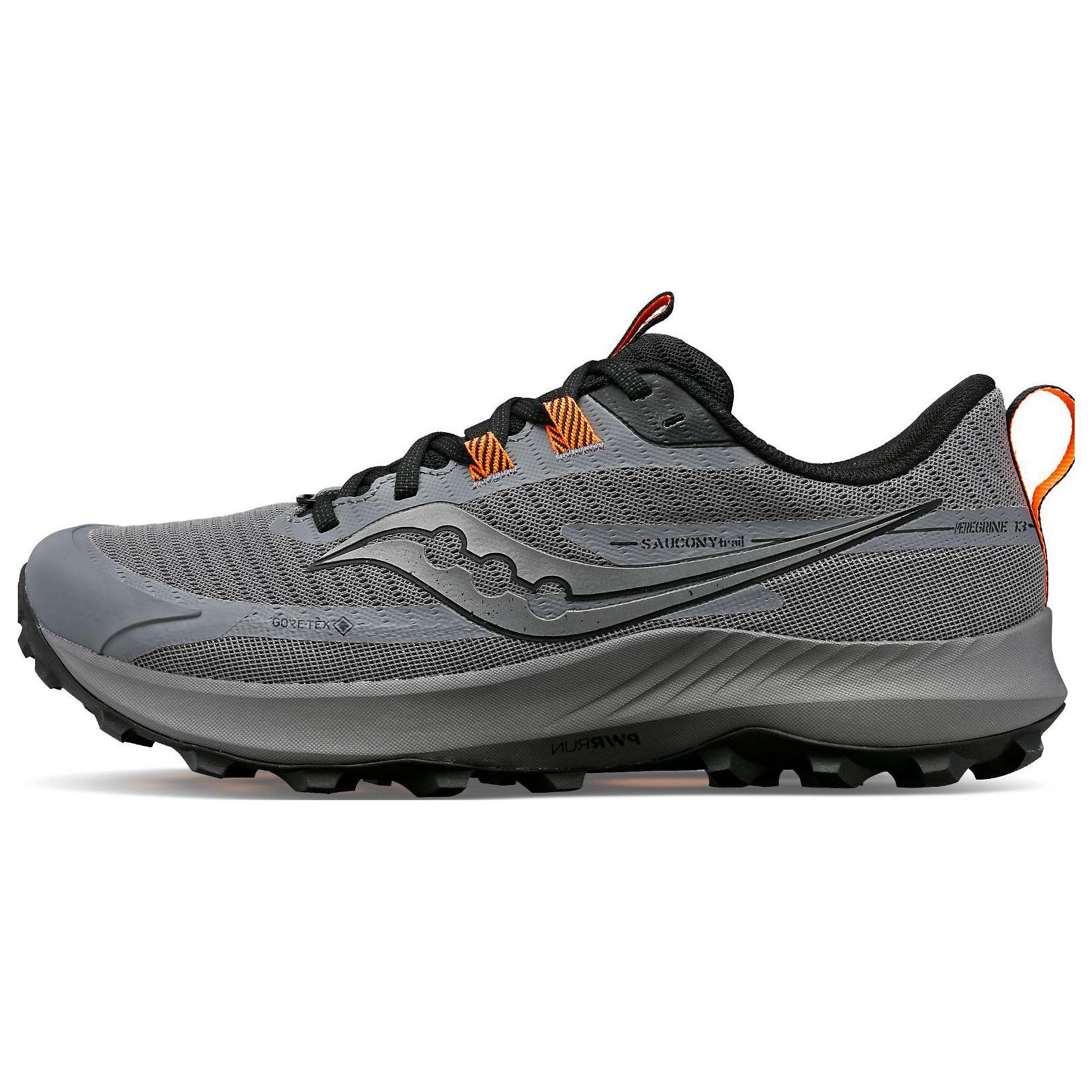 

Saucony Peregrine 13 Falcon 13 Амортизація Нековзкі Стійкі до стирання Низькі Бігові кросівки Чоловічі Сірі S20841-05 42