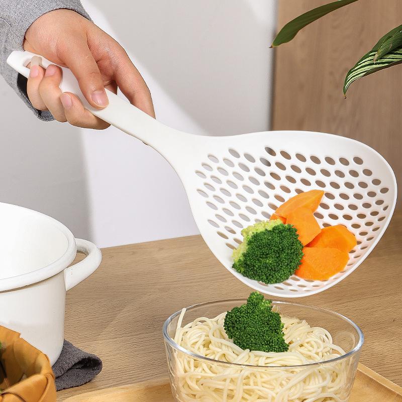 1pcs Large Capacity Spoon Withstand High Temperature Hung Dumplings Leaking Net Not Easy To Deform Kitchen Supplies