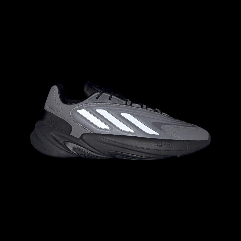 Adidas Baskets Unisexe Ozelia Gris Noir Gris-Quatre Gris-Trois Noir-Principal H04253