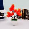 Pine Bonsai Garden Ornament With Faux Tree For Home Decor And Hotel Lobby