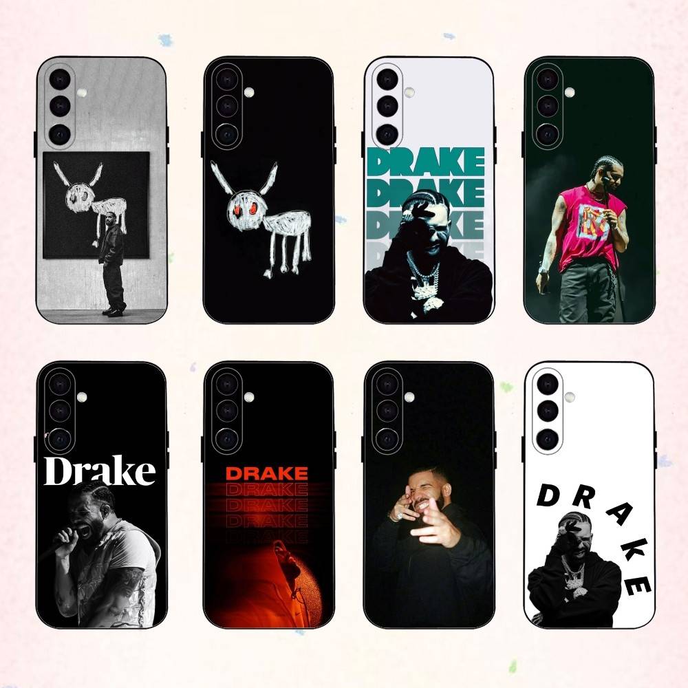 Dashing Drake phone Case For Samsung Galaxy A73,A72,A71,A70,A53,A52,A51,Others Soft Black Shell