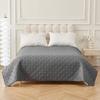 Waterproof Dog Fitted Sheet Three Line Grid Stitching Nap Blankets Living Room Non-Slip Pets Sofa Cover Furniture Protector