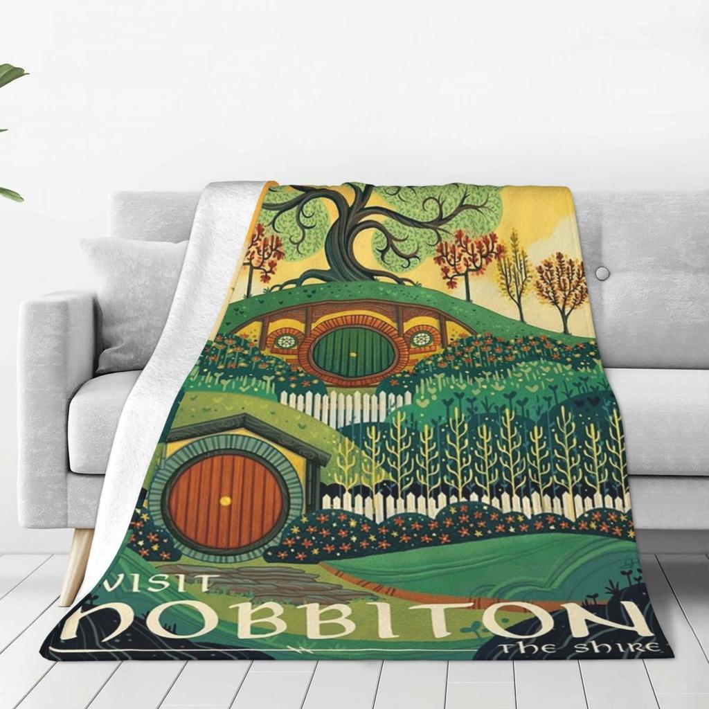 Visit The Shine Poster-1 Blanket Fleece Warm Sofa Throw Blankets For Couch Bedding Outdoor Throws Bedspread Quilt