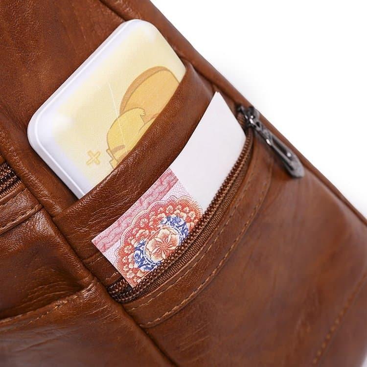 Damen Weiches Leder Großvolumige Ein-Schulter Umhängetasche