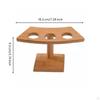 Holz-Taco-Halter Kreative Anrichte Sushi-Ständer Holz-Display