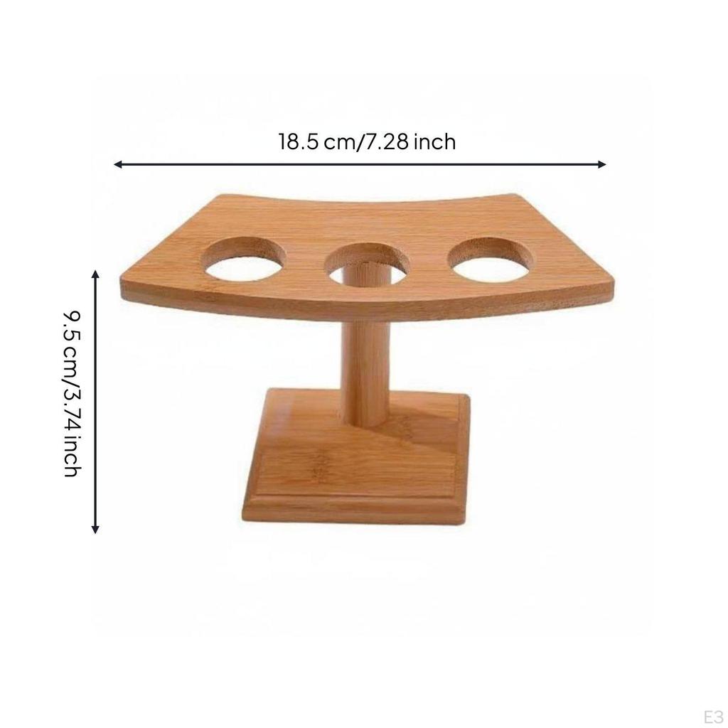 Holz-Taco-Halter Kreative Anrichte Sushi-Ständer Holz-Display
