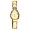 GEDI Women's Quartz Watch Fashion Golden Silver Casual Quartz Bracelet Wristwatch Niche Elegant Waterproof Hand Clock for Women
