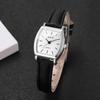 2PCS/Set Fashion Casual Women Watches Leather Strap Quartz Wristwatch Reloj Mujer Girls Clock Gift