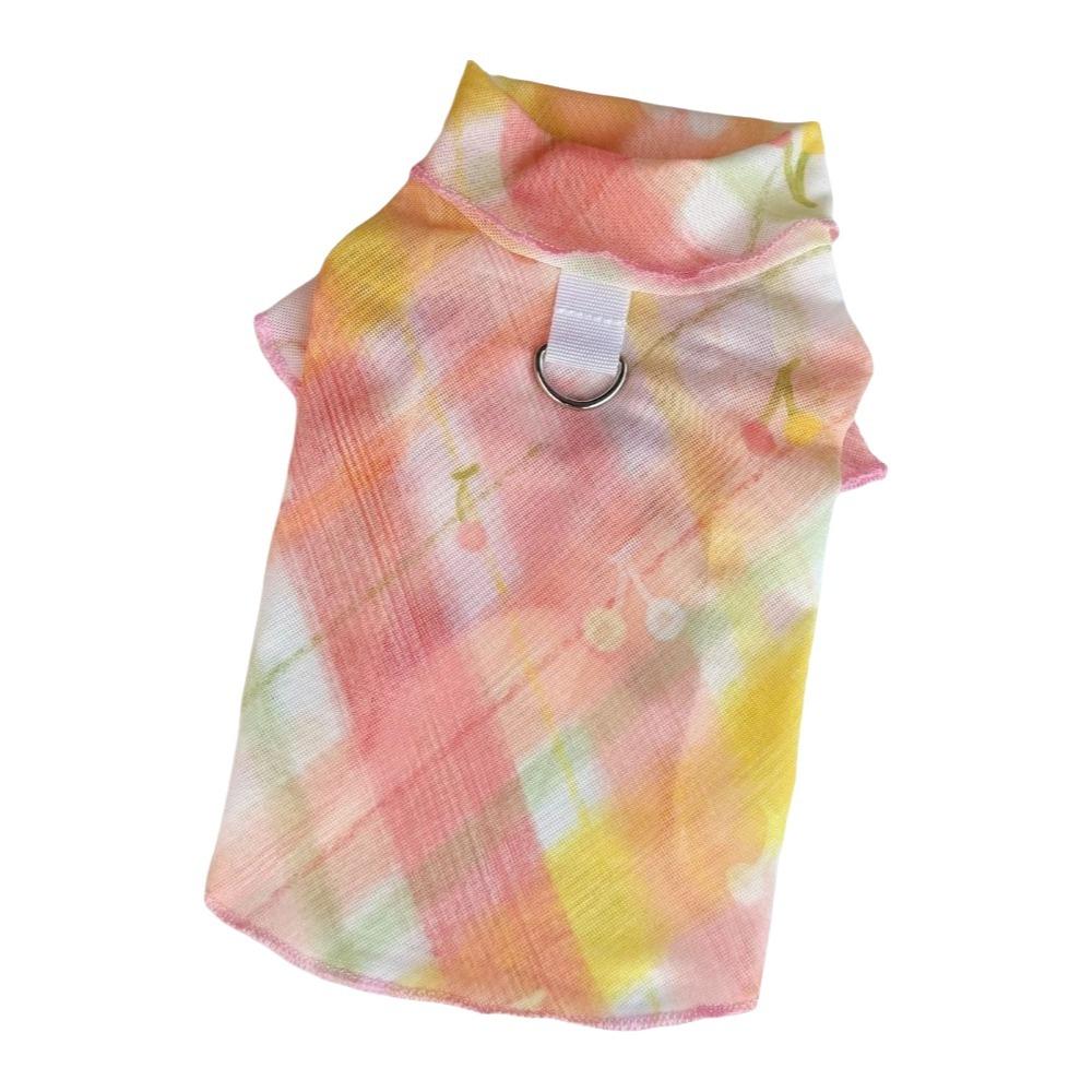 Cooling Pet T-Shirt Thin Breathable Sun Protection Clothes Dog Sunscreen Clothes Outdoor Activity