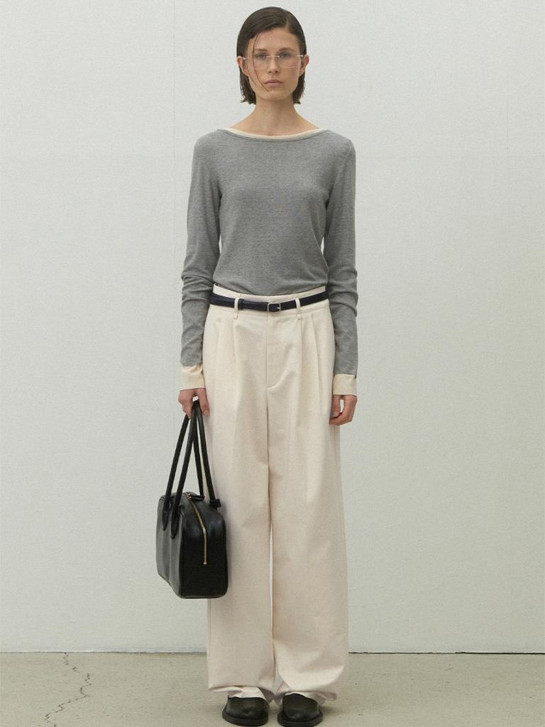 Atelier Nine Essential Tuck Pants S(Pt-5596)
