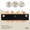 Umbra Wall Hooks, Wall Hanger, 5-Hook Set, Natural, PICKET 21011471390