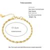 Minimalist Stainless Steel Cable Chain Bracelet for Women - European & American Style