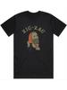 Schwarz & Golden Boris Lizenziertes Grafik-T-Shirt | Lässiges Rundhals-T-Shirt für Herren