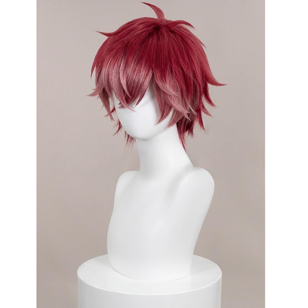 Ayato Sakamaki Cosplay Wig, Heat-Resistant, Perfect for Halloween, Events, and Photoshoots.