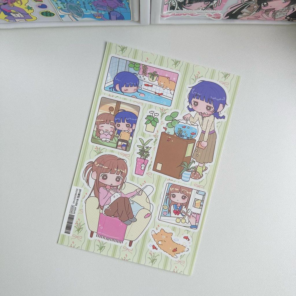 Shibuya Diary Cute Korean & Japanese Style Girly Stickers for Gukka Planners