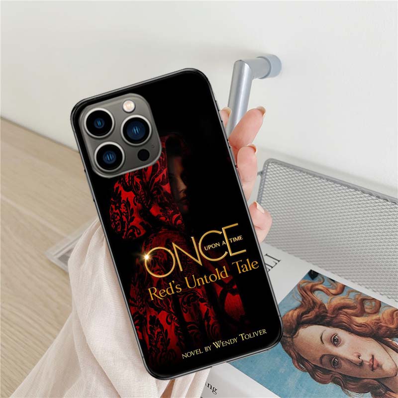 Evil Queen Once Upon A Time Phone Case For Iphone 17 Air 16 15 Pro Max 14 Plus 16E Coque 13 Pro 12 Mini 11 Clear Cover Silicone