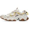 Cat Paw 1 Fabric Sports Breathable Low Top Casual Shoes Men's Gray White Yellow (Unisex) Casual Shoes F12M034129FTS