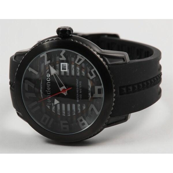 Tendence DOME Black Quartz Men's TY013002 Wrist Watch