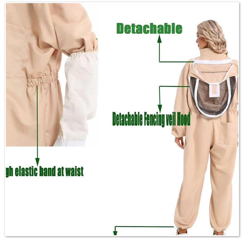 Bienenschutz Imkeranzug mit Hut Overall