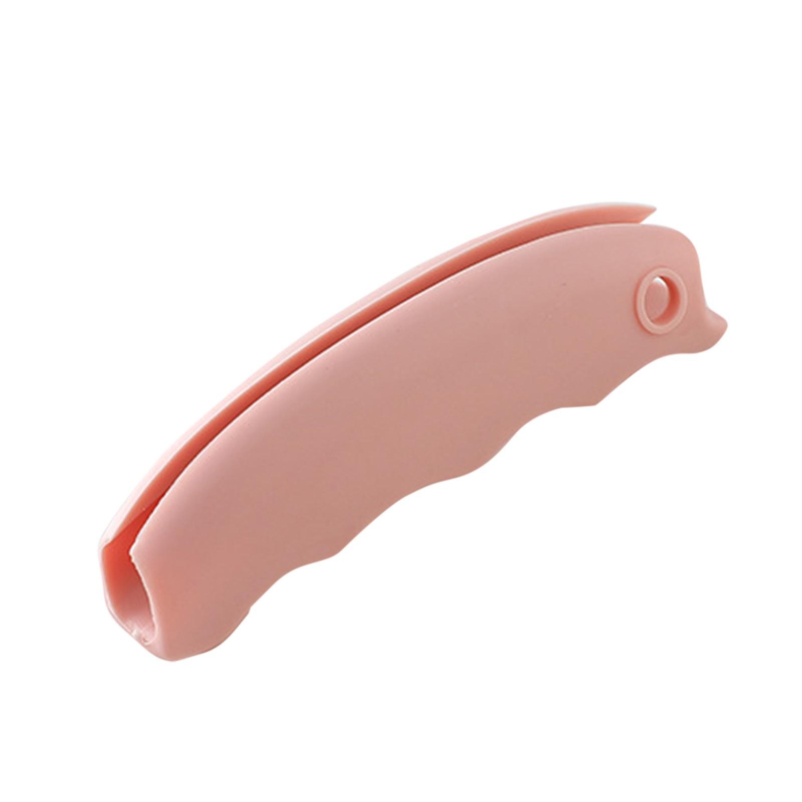 

Силиконовое портативное устройство для овощей, экономящее труд, держатель сумки для покупок PK розовый