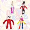 The Amazing Digital Circus Plush Toy Adorable Clown Doll Short Plush Fabric Pp Cotton Filling 23-30cm