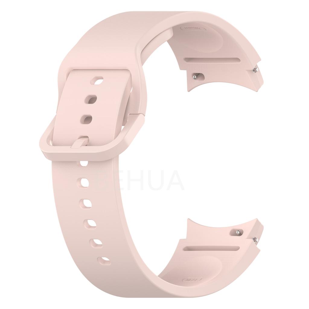 20mm Watchstrap Band For Samsung Galaxy Watch 6 5 4 40mm 44mm classic 47mm 43mm Strap Bracelet Silicone Wristband Plastic buckle