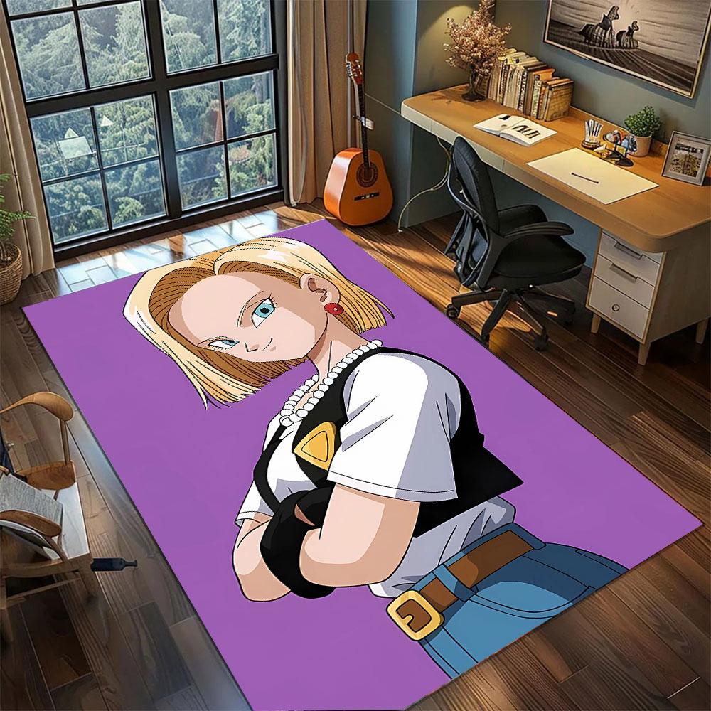 Dragon Ball Frieza Emperor Carpet for Living Room Bedroom Home Decor Cool Movie Mat Play Floor Mat