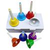 Diatonic Metal Hand Bell Music Toys 8pcs 8 Notes Educational And Fun Toy For Children Colorful Merry Handbells Musical Bells