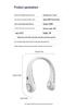 Portable Smart Digital Display Neck Fan with Five Speeds and USB Charging