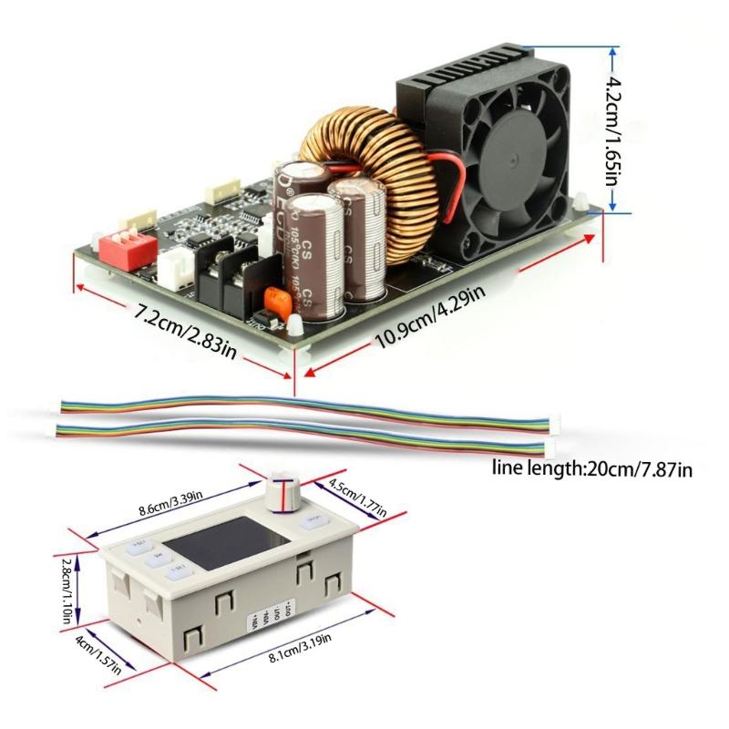 XY6020L 1200W Voltage Regulator Power Supply Adjustable 20A Constant Voltage Constant Current Step Down Module
