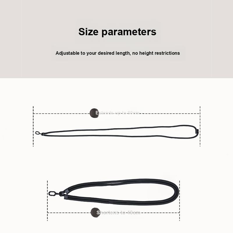Original Multi-Function Mobile Rope Strap, Crossbody Phone Holder, Neck Lanyard, Anti-Lost Anti-Theft Long Adjustable Rope for Outdoor Use